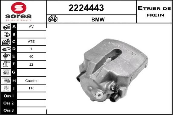 EAI 2224443 - Pinza freno autozon.pro