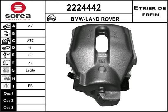 EAI 2224442 - Pinza freno autozon.pro