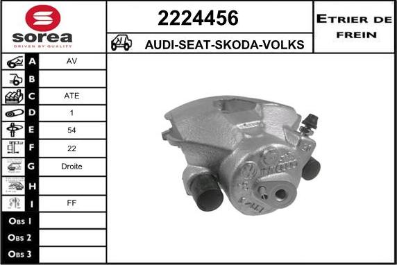 EAI 2224456 - Pinza freno autozon.pro