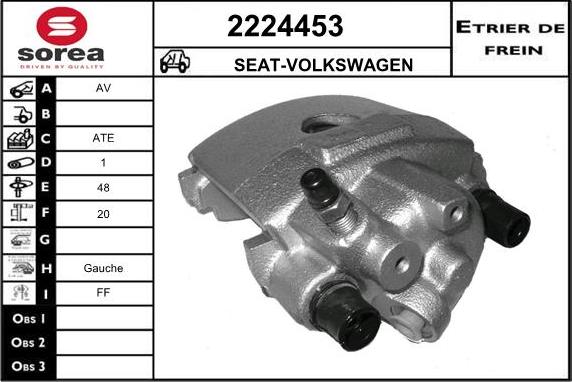 EAI 2224453 - Pinza freno autozon.pro