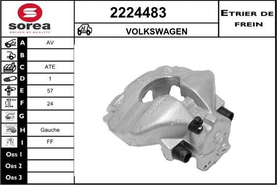 EAI 2224483 - Pinza freno autozon.pro