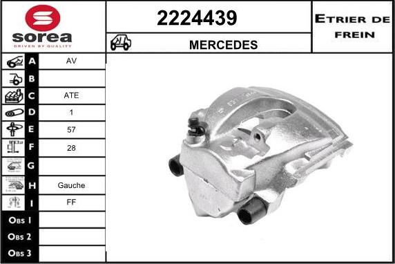 EAI 2224439 - Pinza freno autozon.pro