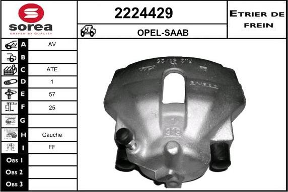 EAI 2224429 - Pinza freno autozon.pro