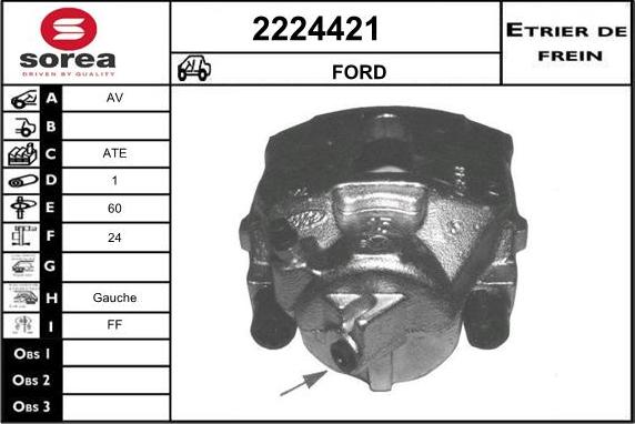 EAI 2224421 - Pinza freno autozon.pro