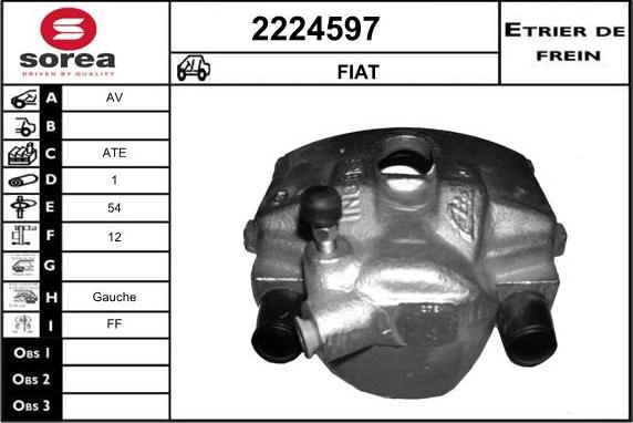 EAI 2224597 - Pinza freno autozon.pro