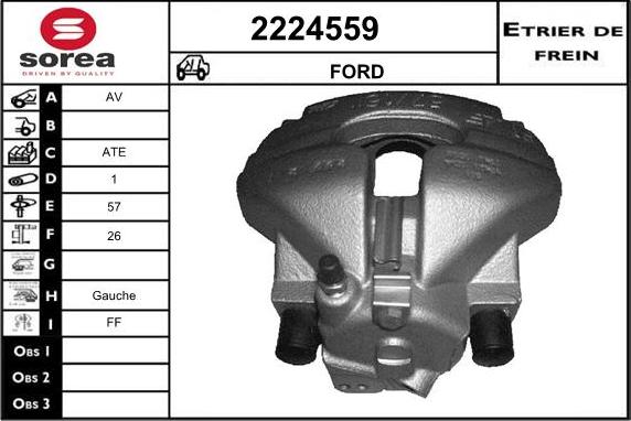 EAI 2224559 - Pinza freno autozon.pro