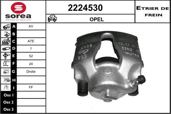 EAI 2224530 - Pinza freno autozon.pro