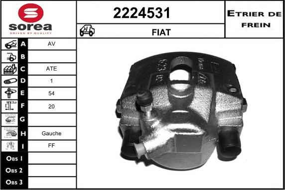 EAI 2224531 - Pinza freno autozon.pro