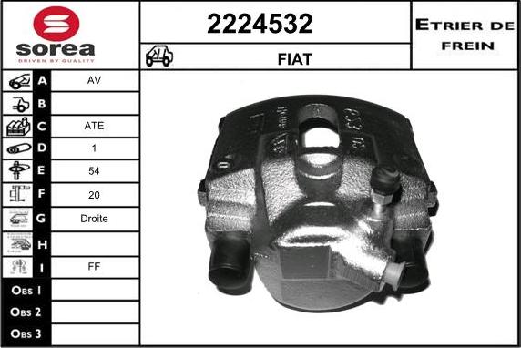 EAI 2224532 - Pinza freno autozon.pro