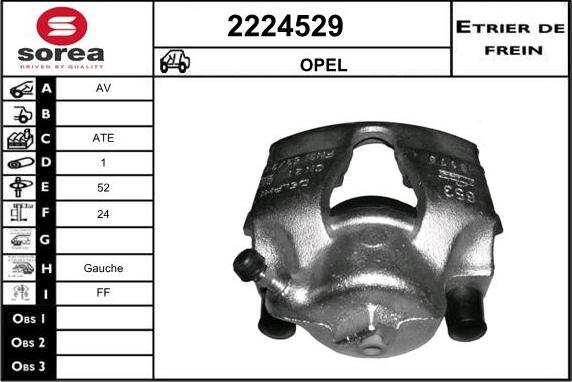 EAI 2224529 - Pinza freno autozon.pro