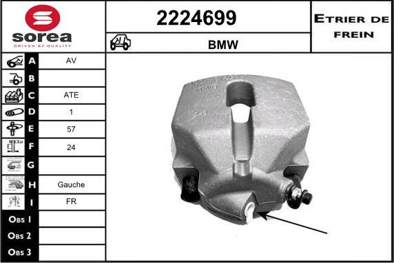 EAI 2224699 - Pinza freno autozon.pro