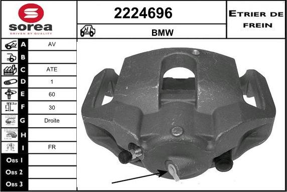 EAI 2224696 - Pinza freno autozon.pro