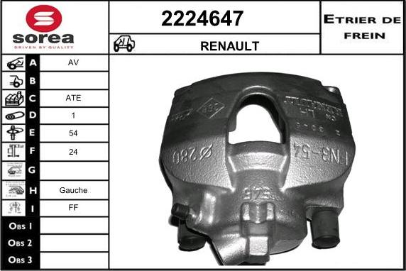 EAI 2224647 - Pinza freno autozon.pro