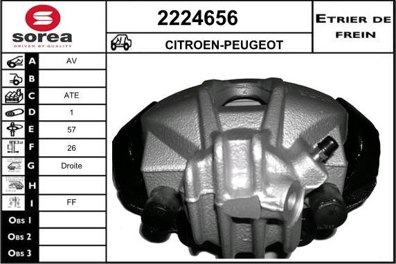 EAI 2224656 - Pinza freno autozon.pro