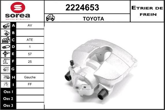 EAI 2224653 - Pinza freno autozon.pro