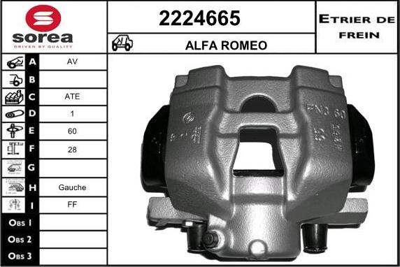 EAI 2224665 - Pinza freno autozon.pro