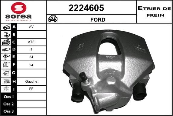 EAI 2224605 - Pinza freno autozon.pro