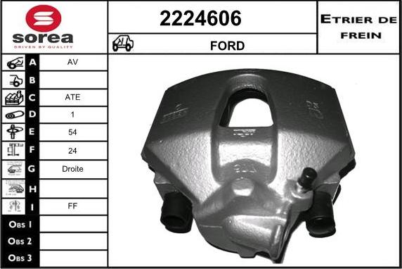 EAI 2224606 - Pinza freno autozon.pro