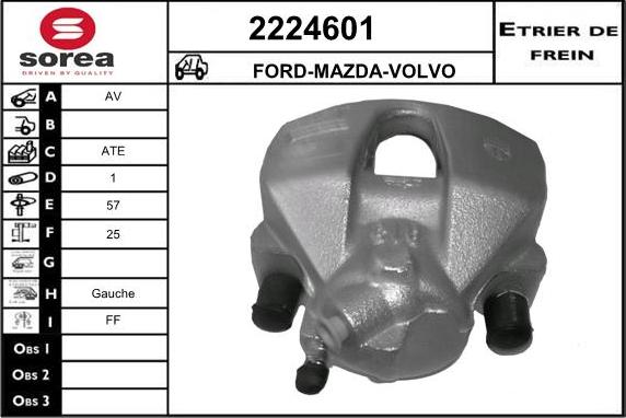 EAI 2224601 - Pinza freno autozon.pro