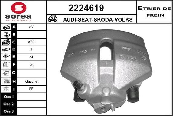 EAI 2224619 - Pinza freno autozon.pro