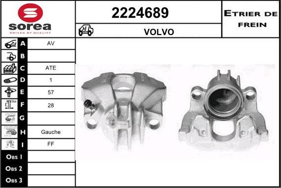 EAI 2224689 - Pinza freno autozon.pro