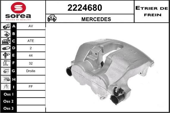 EAI 2224680 - Pinza freno autozon.pro