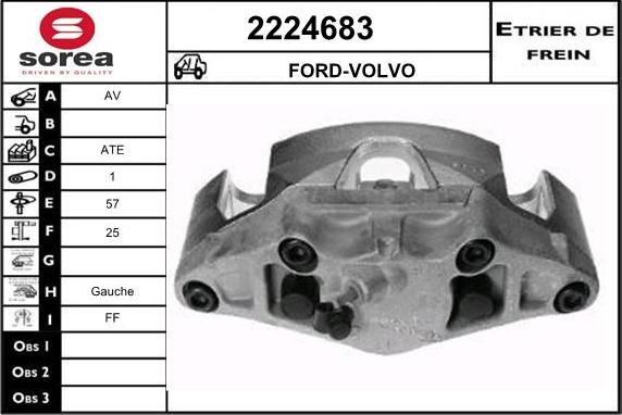 EAI 2224683 - Pinza freno autozon.pro