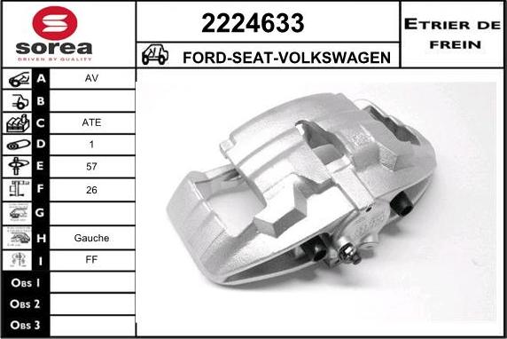 EAI 2224633 - Pinza freno autozon.pro