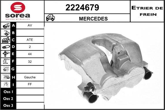 EAI 2224679 - Pinza freno autozon.pro