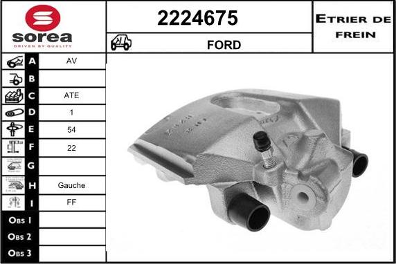 EAI 2224675 - Pinza freno autozon.pro