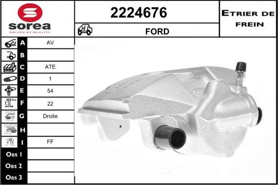 EAI 2224676 - Pinza freno autozon.pro