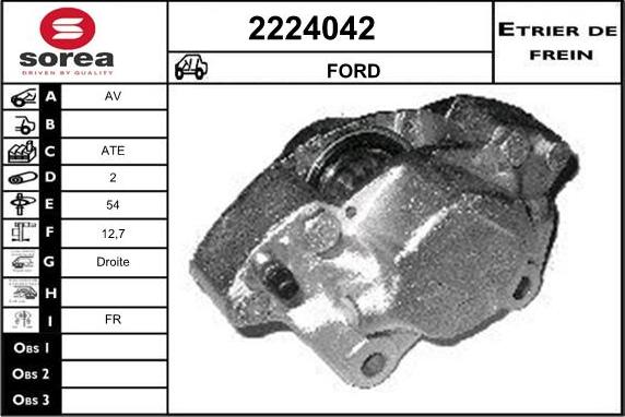 EAI 2224042 - Pinza freno autozon.pro