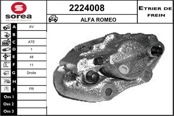 EAI 2224008 - Pinza freno autozon.pro