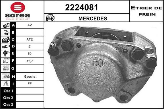 EAI 2224081 - Pinza freno autozon.pro