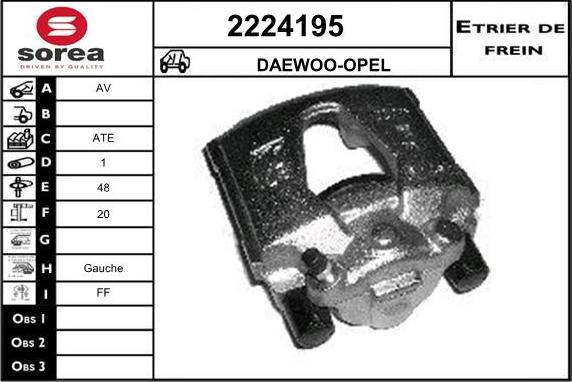 EAI 2224195 - Pinza freno autozon.pro