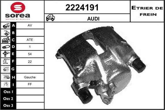 EAI 2224191 - Pinza freno autozon.pro