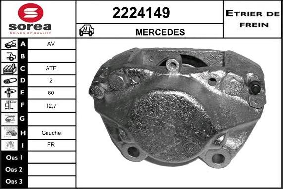 EAI 2224149 - Pinza freno autozon.pro