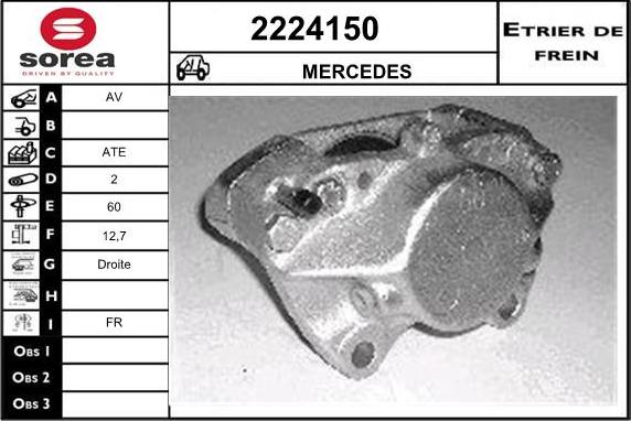 EAI 2224150 - Pinza freno autozon.pro