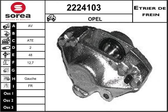 EAI 2224103 - Pinza freno autozon.pro