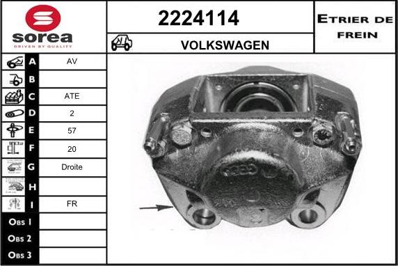 EAI 2224114 - Pinza freno autozon.pro