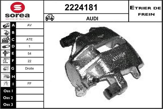 EAI 2224181 - Pinza freno autozon.pro