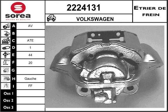 EAI 2224131 - Pinza freno autozon.pro