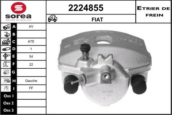 EAI 2224855 - Pinza freno autozon.pro