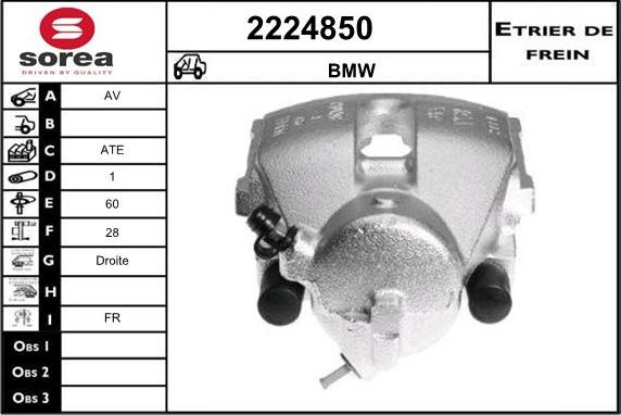 EAI 2224850 - Pinza freno autozon.pro