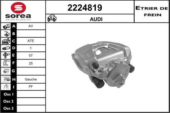 EAI 2224819 - Pinza freno autozon.pro