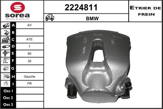 EAI 2224811 - Pinza freno autozon.pro