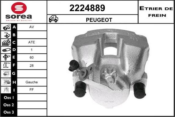 EAI 2224889 - Pinza freno autozon.pro