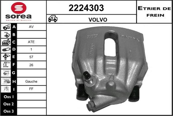 EAI 2224303 - Pinza freno autozon.pro