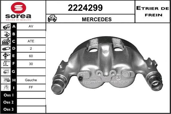 EAI 2224299 - Pinza freno autozon.pro