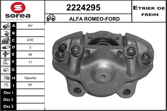 EAI 2224295 - Pinza freno autozon.pro